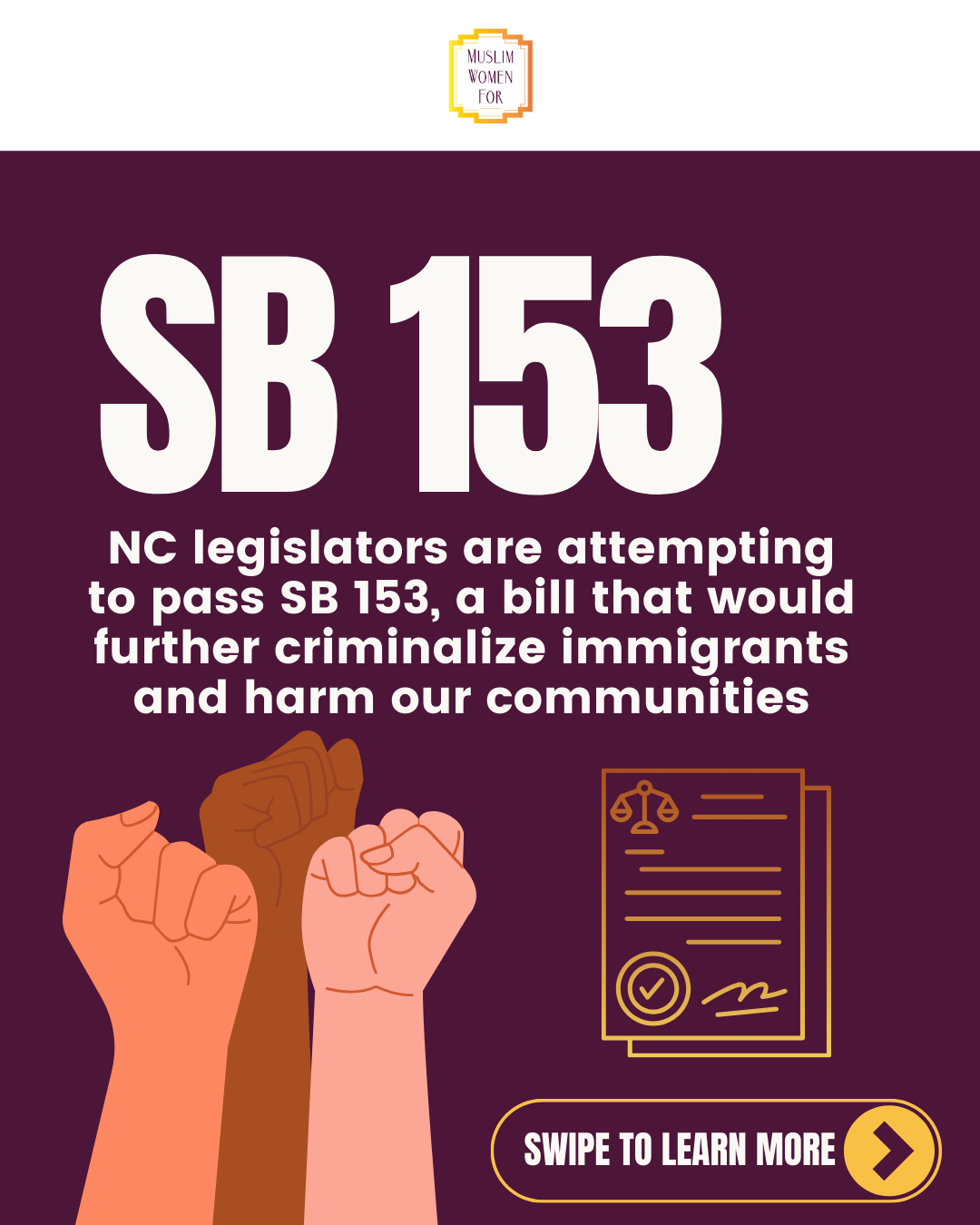 Take Action: Stop the Anti-Immigrant Bill, SB 153 