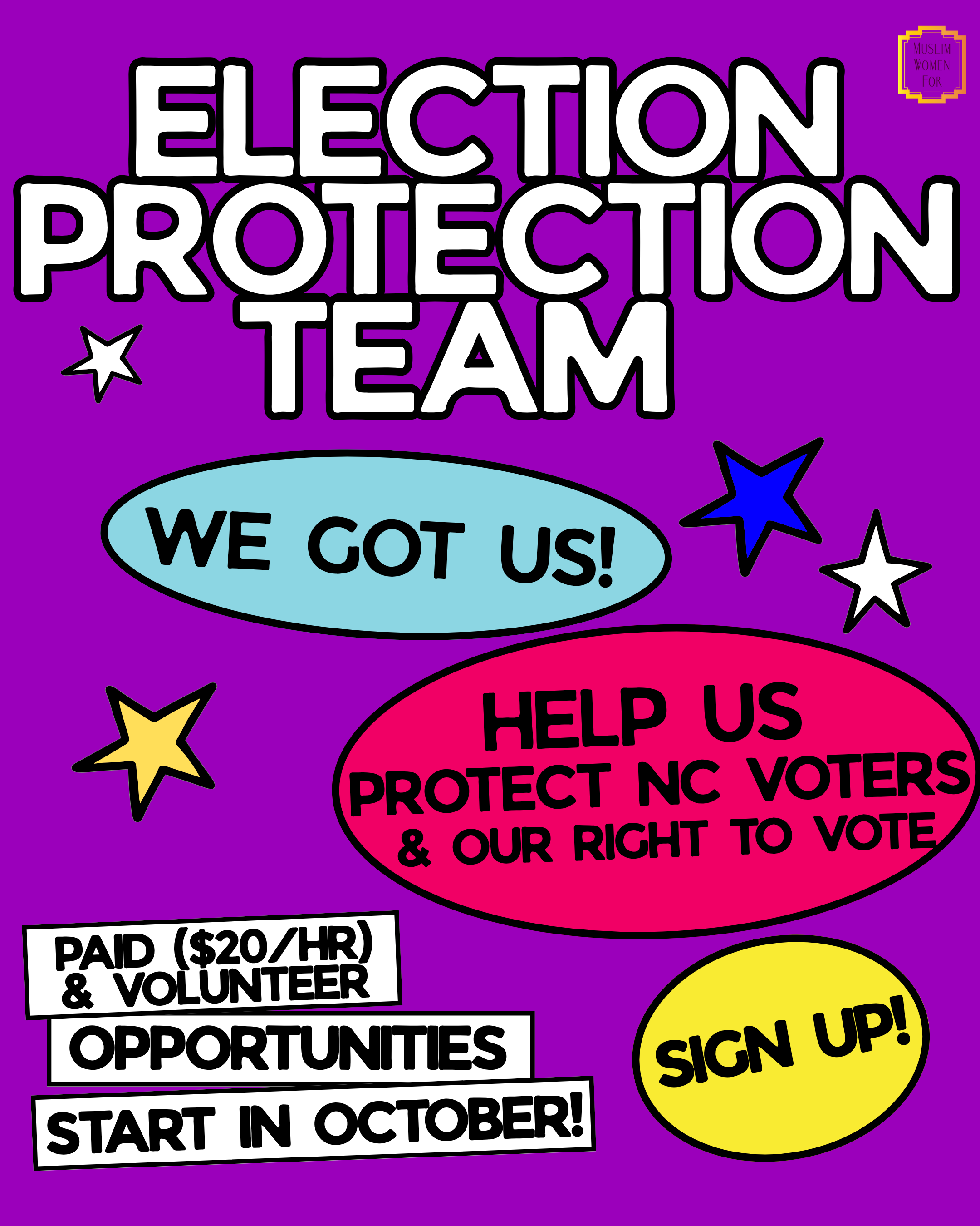 Volunteer: Protect The Right to Vote 