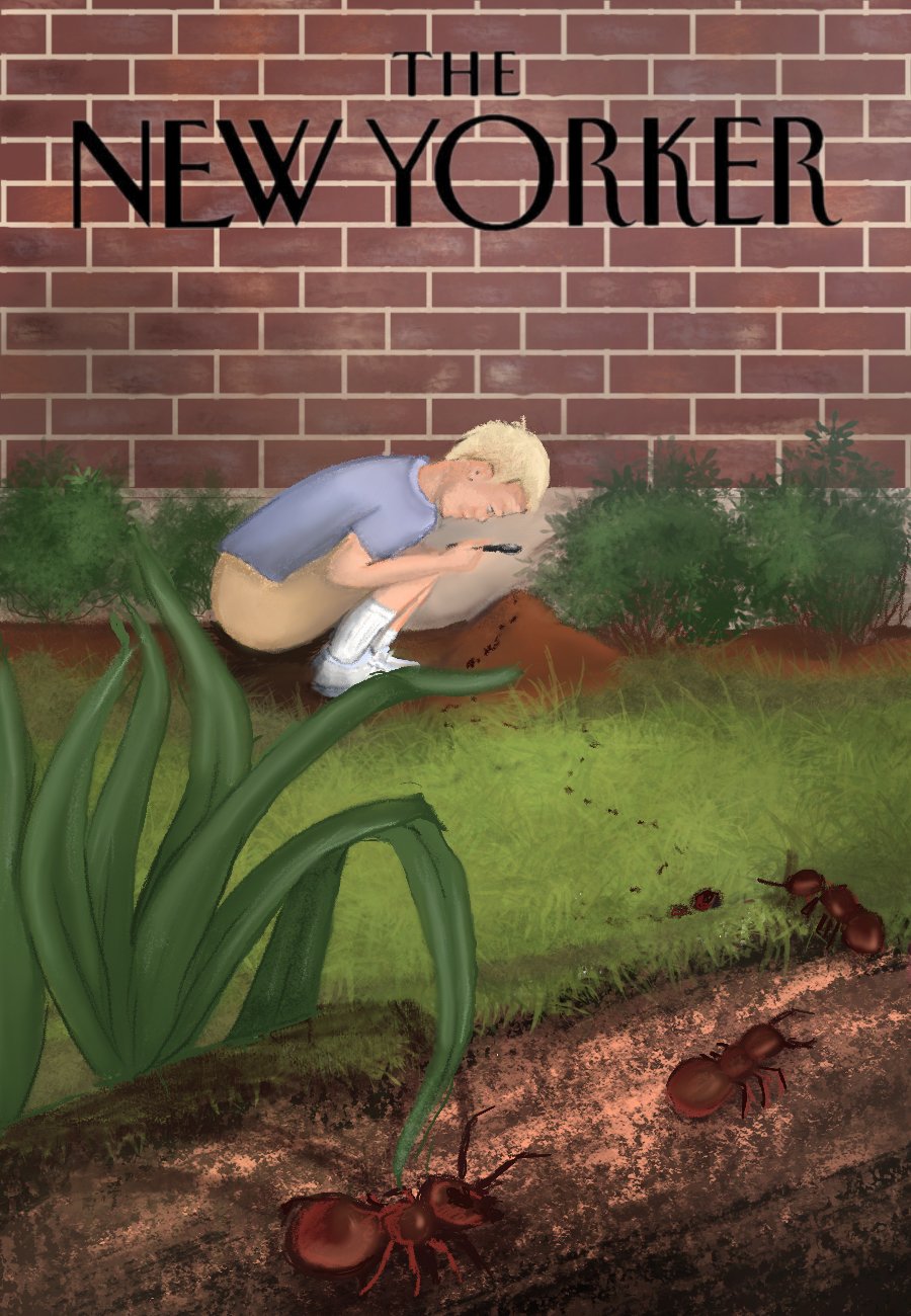 New York Times Cover Project, 2023
Digital Drawing - Procreate