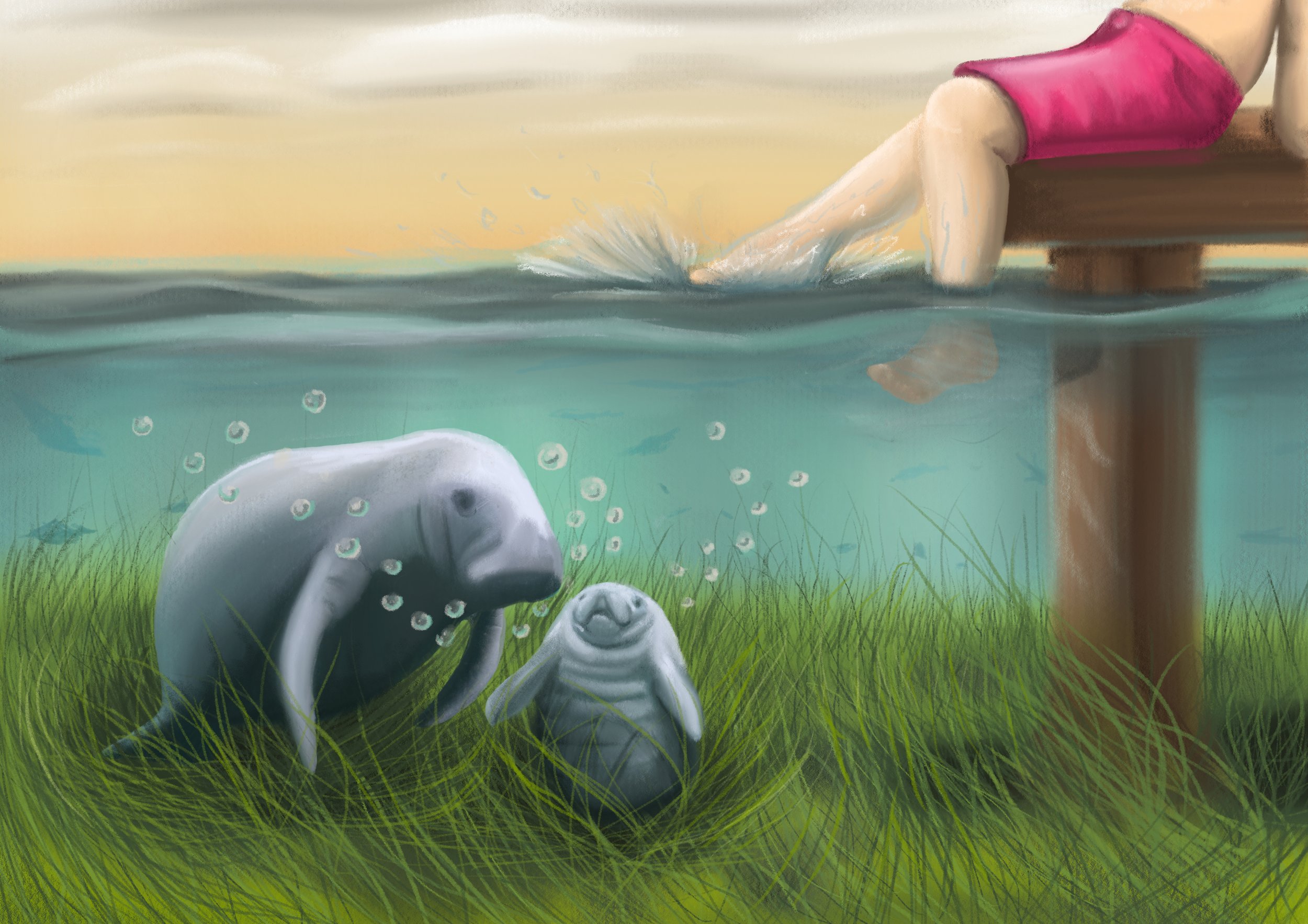 Human & Animal Project, 2023
Digital Drawing - Procreate