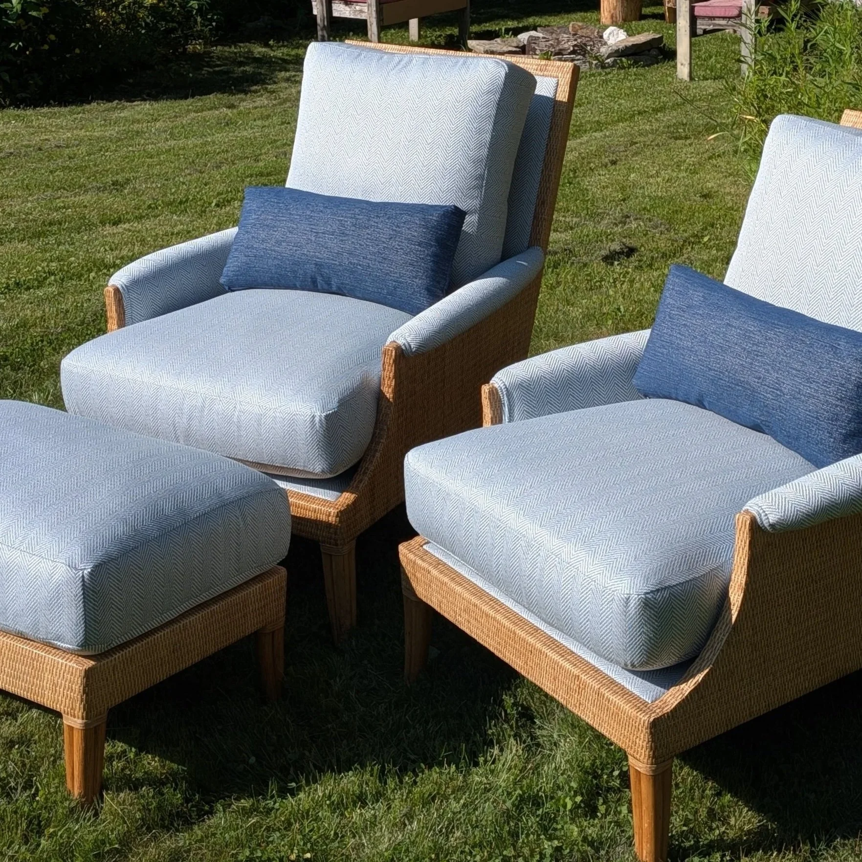 Upholstery Home Club Chairs Pillow Cushions fabric custom