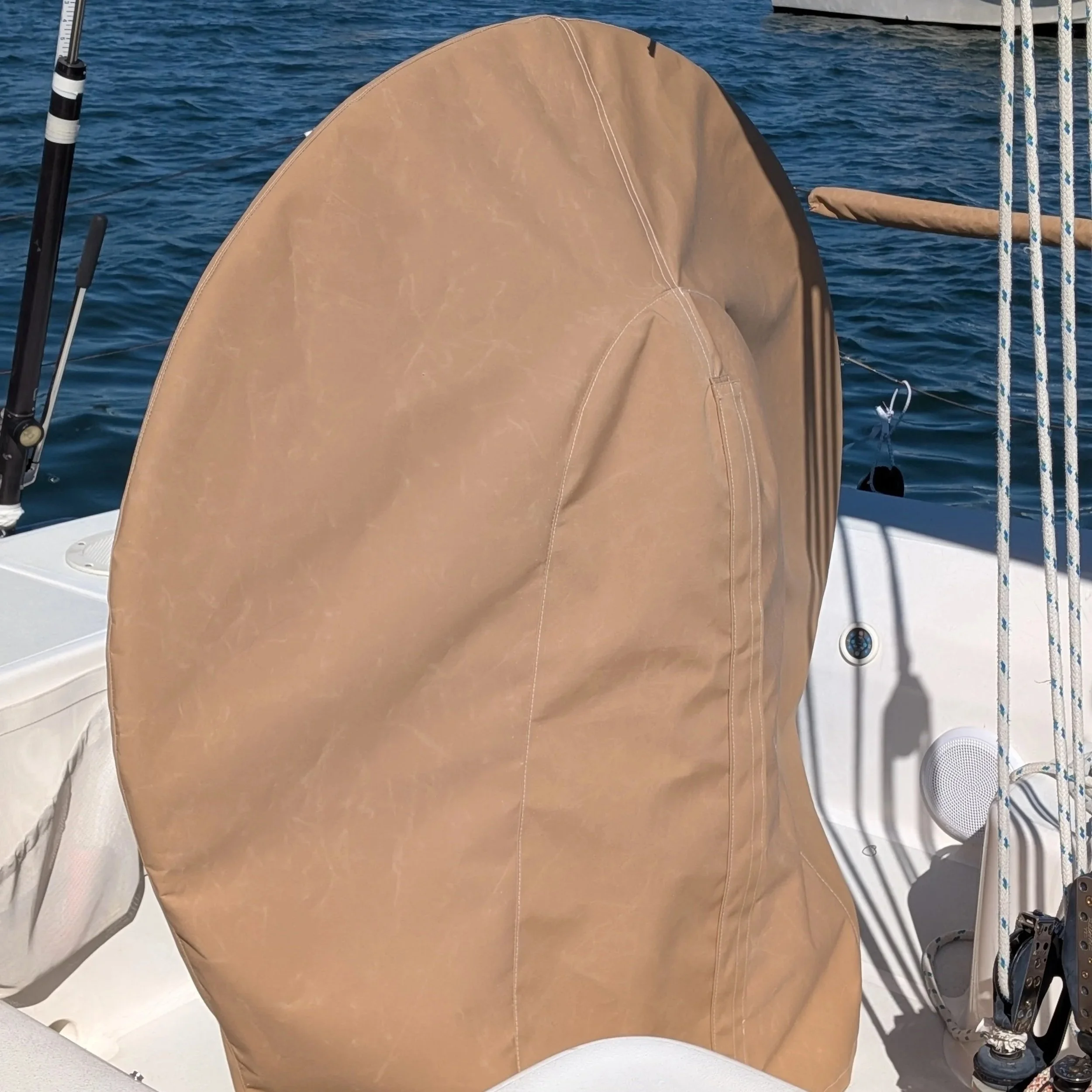 Helm Binnacle Cover Canvas Marine Upholstery Marine Canvas Custom