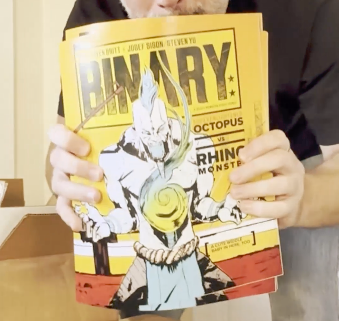 BINARY Update : Cats, Comics, Chaos