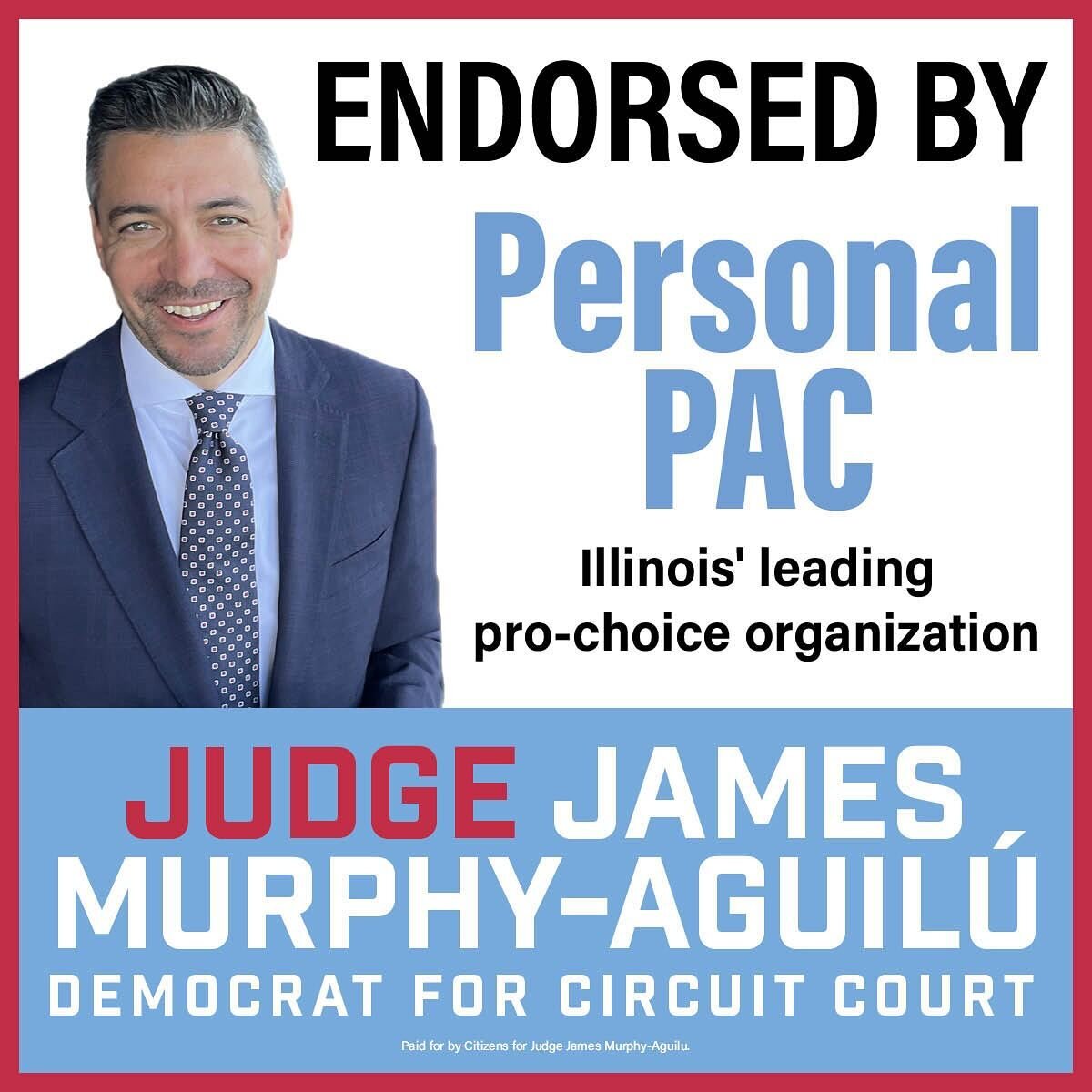 I am incredibly proud to be endorsed by Personal PAC. Personal PAC has fought tirelessly to support and protect individuals health rights.