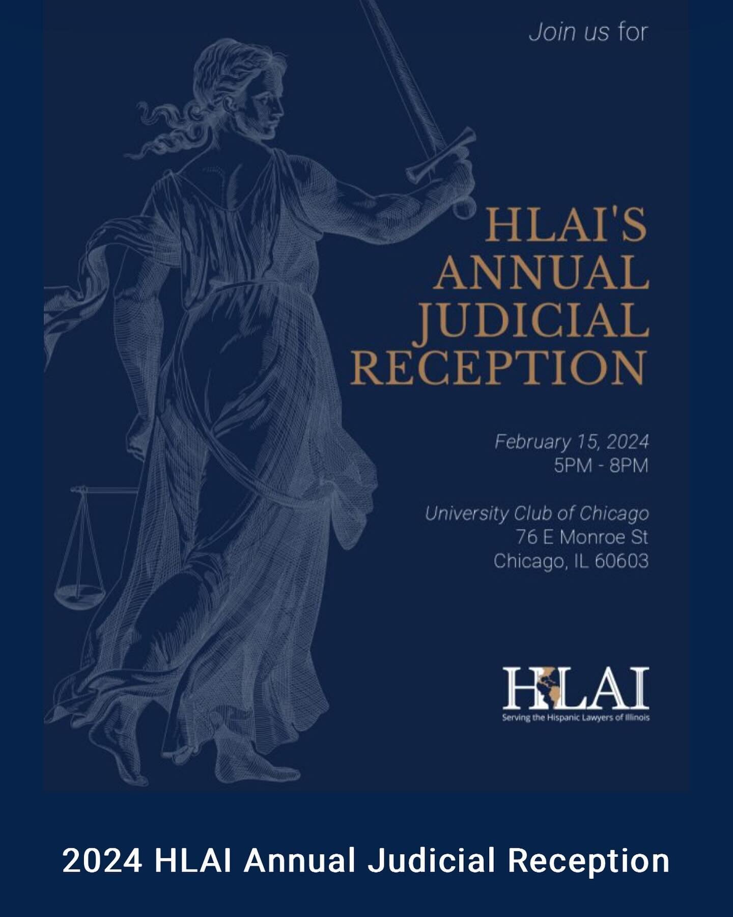Last night was an amazing honor to attend HLAI&rsquo;s Judicial Reception as a judge for the first time. The Latino Judges and lawyers are always so warm and welcoming. It was at this event last year I was encouraged to run. I saw many friends includ