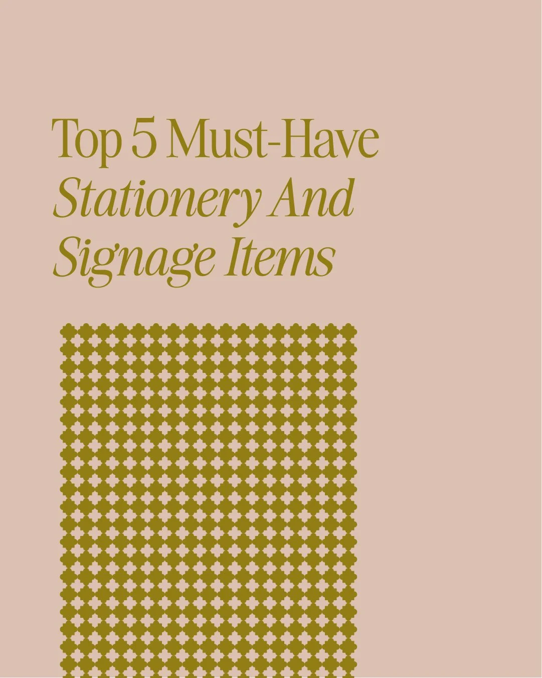Top 5 Must-Have Stationery And Signage Items For An Unforgettable Wedding
