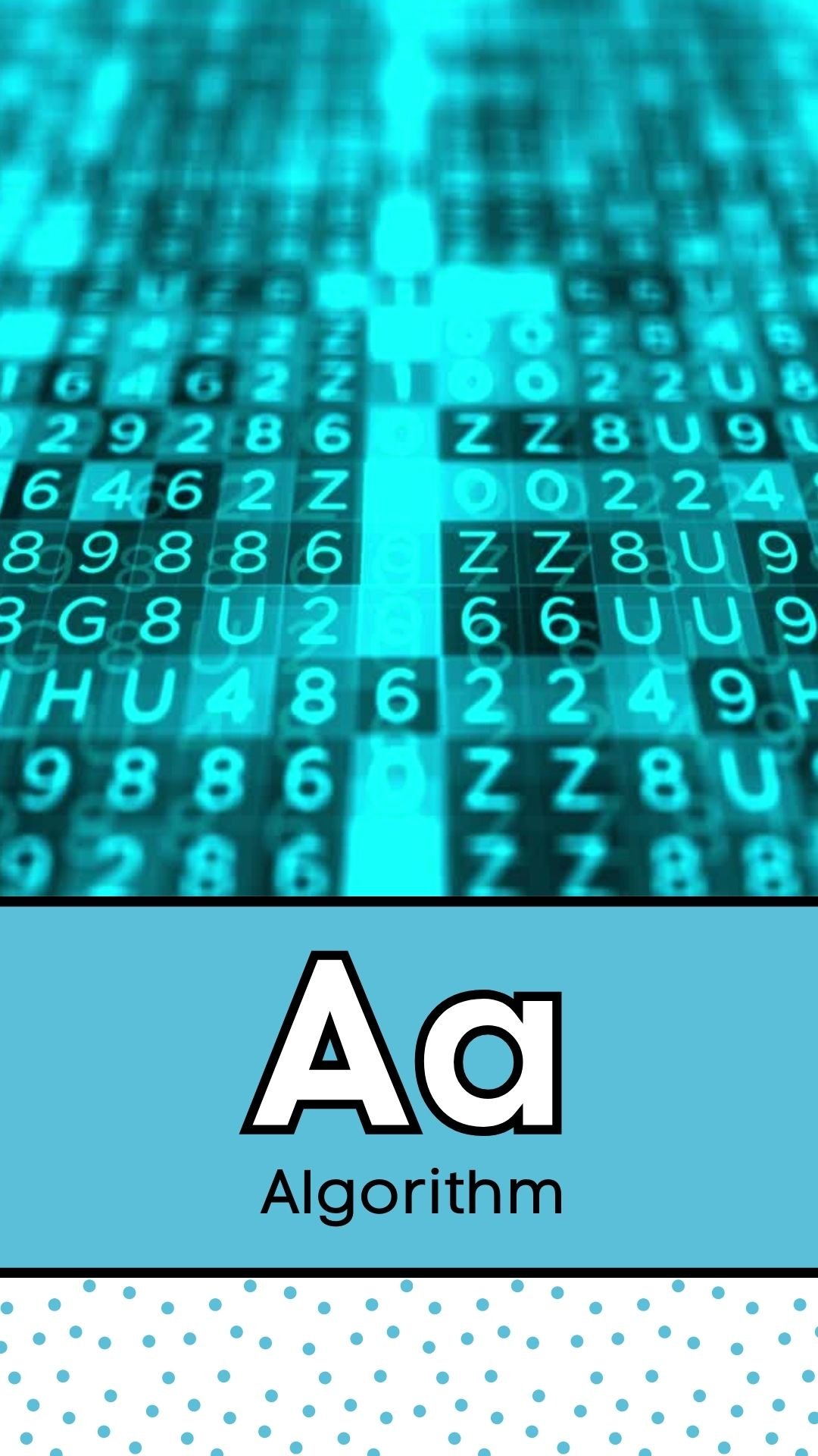 A is For Algorithm