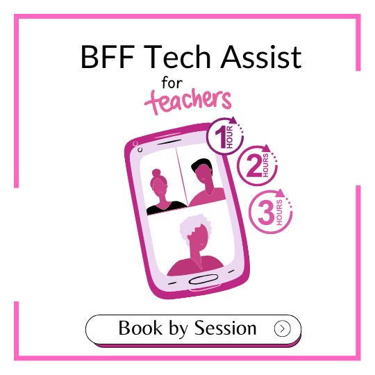 Teacher Tech Assist (By Session)