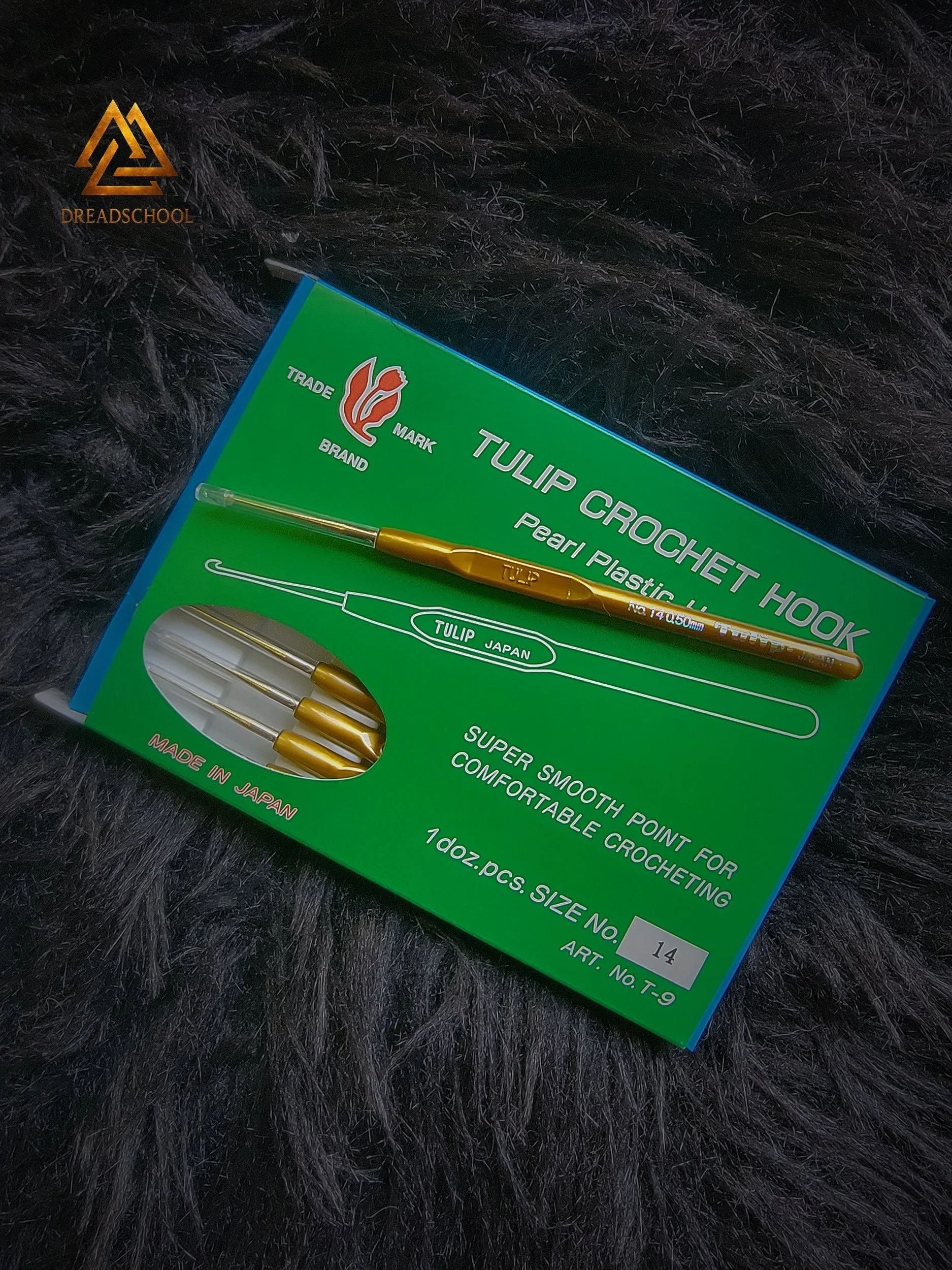 ✨ Golden Tulip "pearl" Crochet Hooks ✨