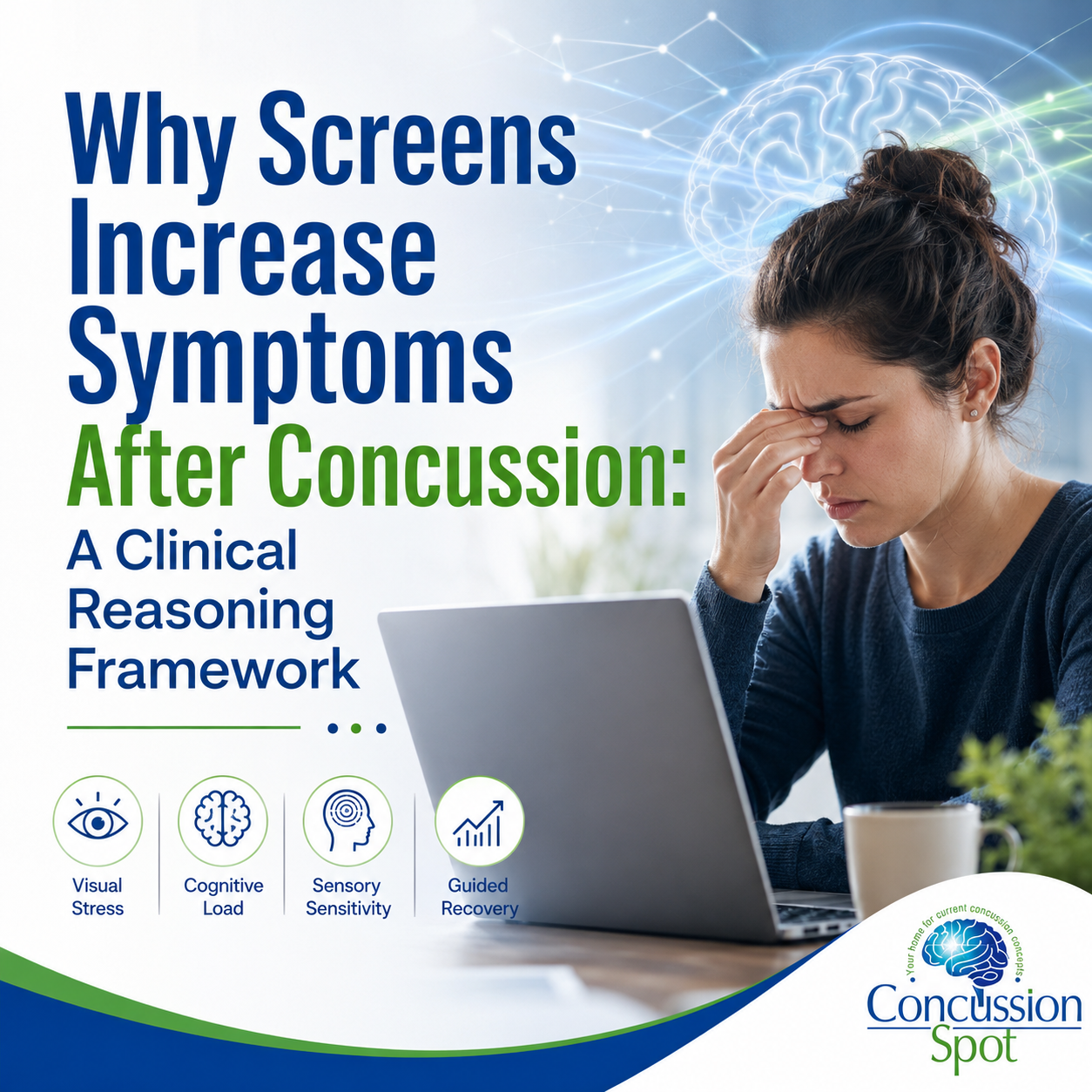 Why Screens Increase Symptoms After Concussion: A Clinical Reasoning Framework