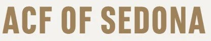 Text reading 'ACE OF SEDONA' in brown letters