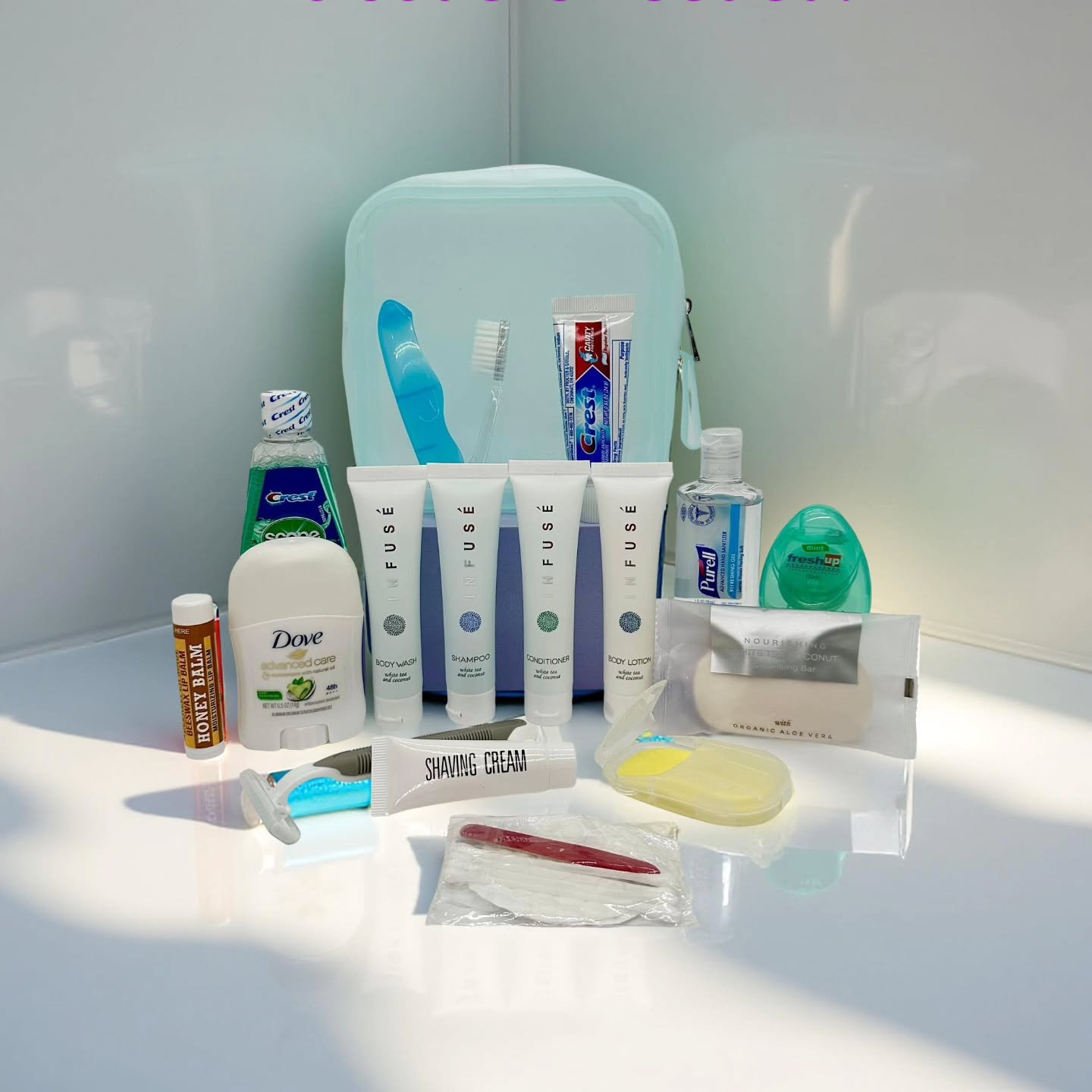 Free Mini Journey Pack with any order of $99.99 or more. Waterproof silicone bag included. NO code is needed.
#travelnurse #toiletries #travelessentials #travelkits #usa๐บ๐ธ #beautyhaul #cos #cosmetics #xyzbca