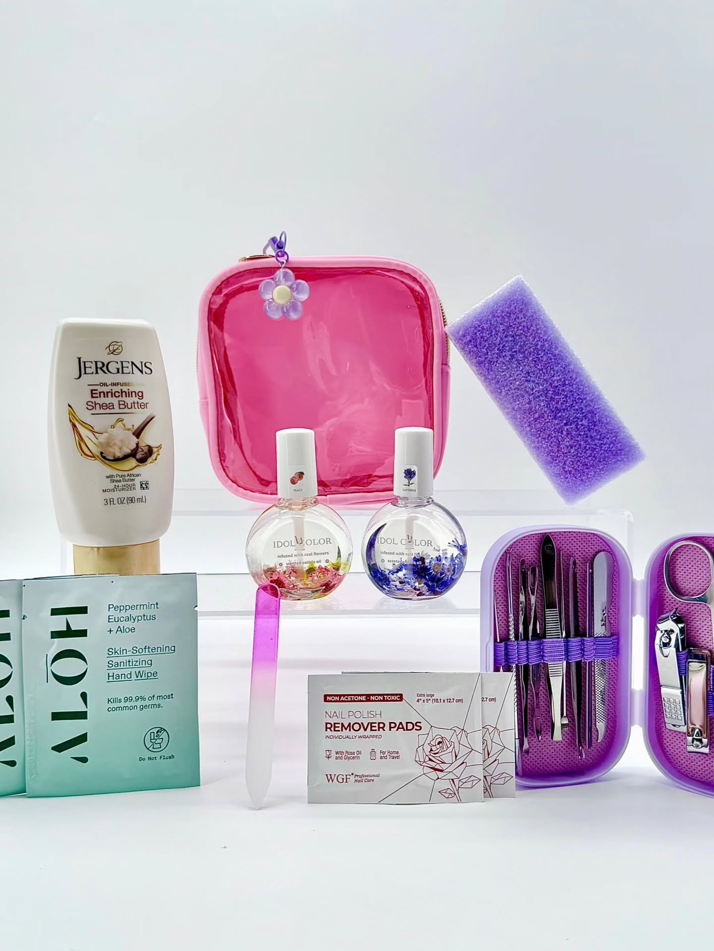 Raise your hand if you've ever chipped a nail while traveling! 🙋&zwj;♀️💅

That's exactly why we created our Carry-On Mani Kit&mdash;a compact, travel-friendly kit filled with manicure essentials for quick fixes anytime, anywhere.

Would you pack th
