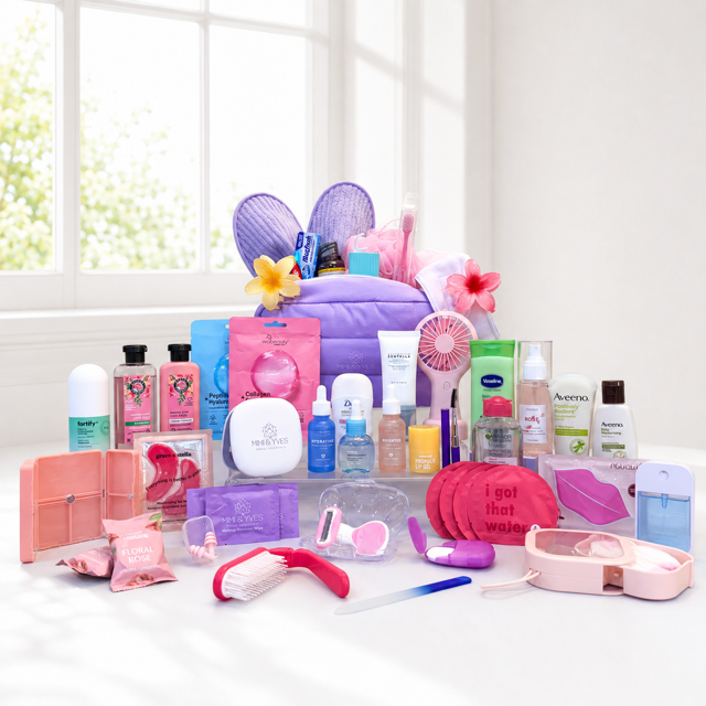 The Explorer TSA-Friendly Travel Beauty Kit
