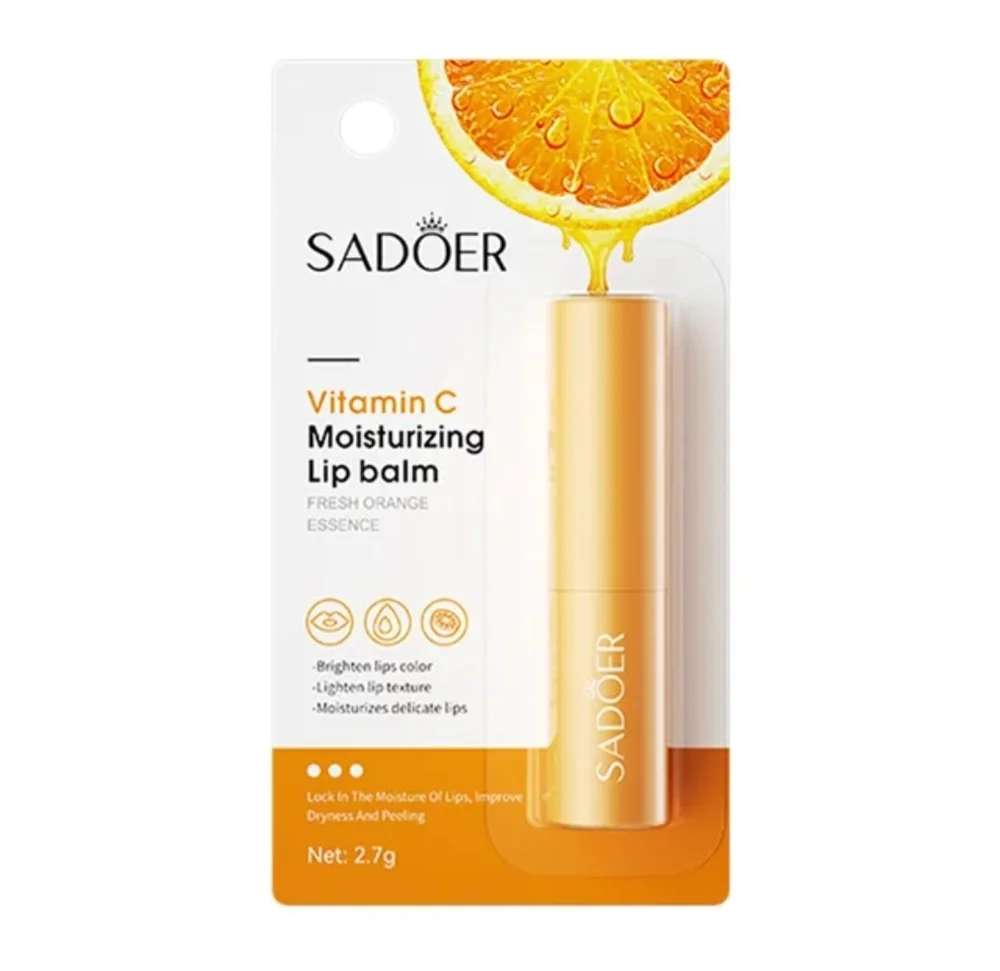 Sadoer Vitamin C Moisturizing Lip Balm (2-Pack) — M&Y Travel Essentials