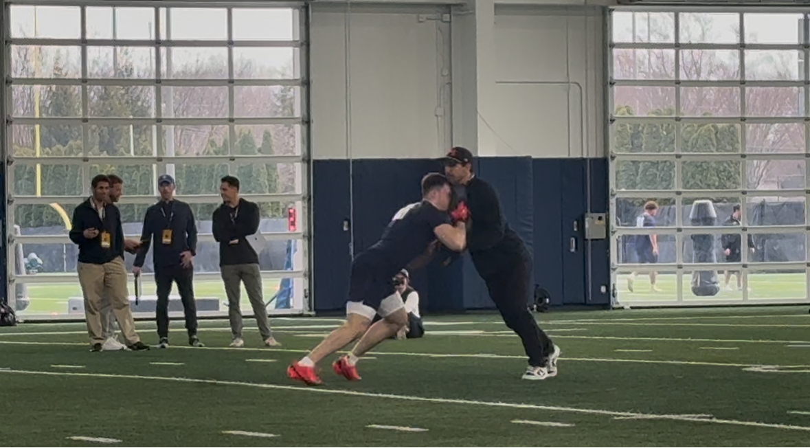 notre dame pro day results