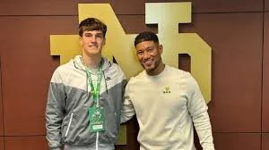 2027 wr Jackson Coleman Became a Must-Have for Notre Dame and mike brown