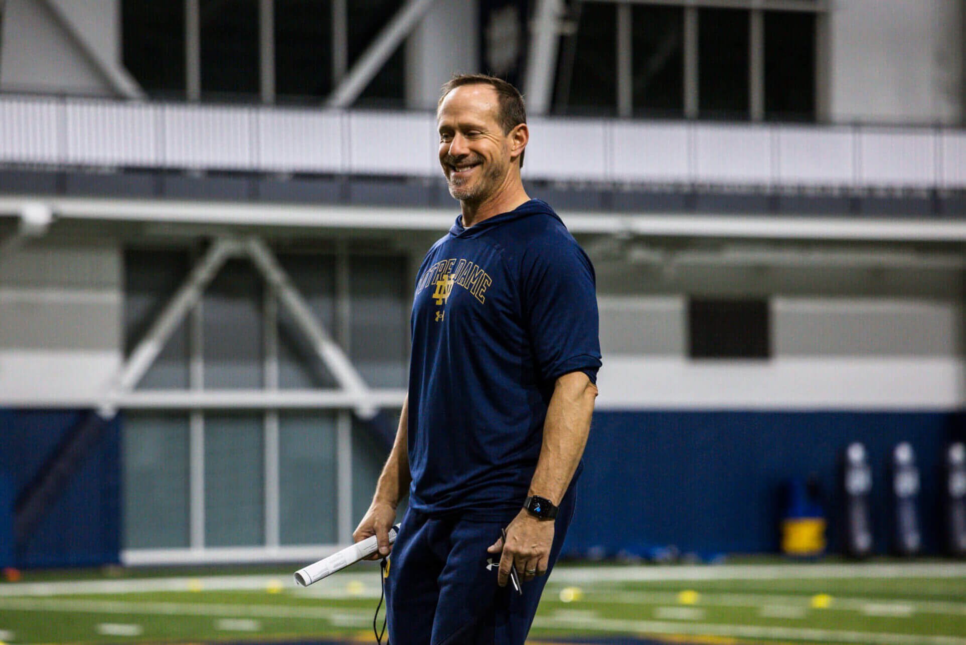 Loren Landow wins nsca award after transforming Notre Dame 
