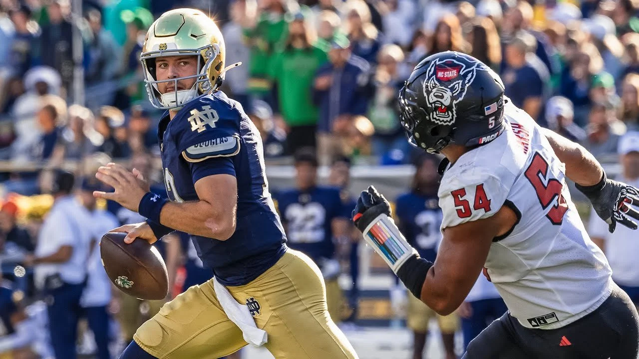 Notre Dame Survives Weather Delay, Beats NC State 36-7