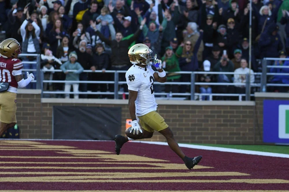 Notre Dame Grinds Past Boston College 25-10 Despite Kicking Woes