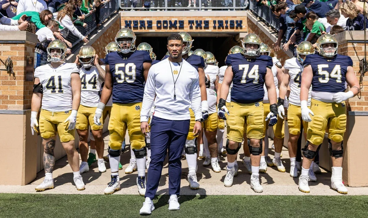 notre dame announces 95th annual blue &amp; gold game