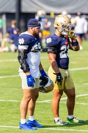 Notre dame’s title tandem at rb?