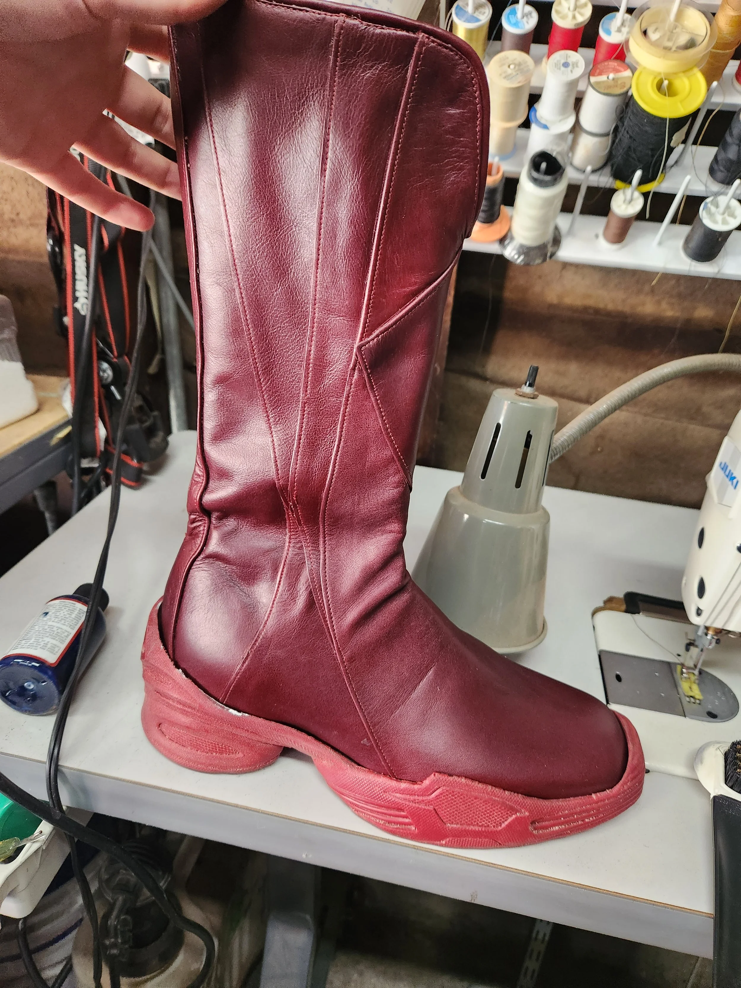 early prototype to check seam placement