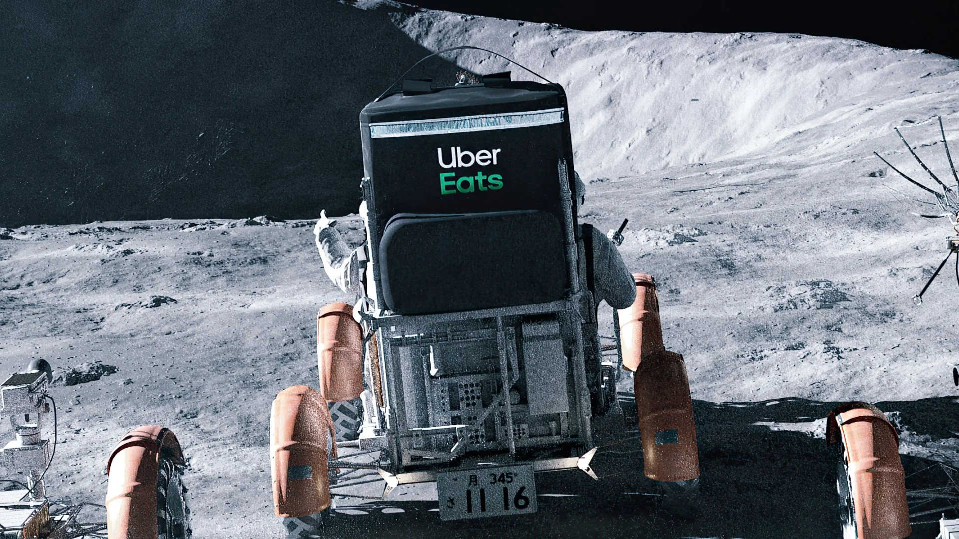 UBER EATS IN THE MOON