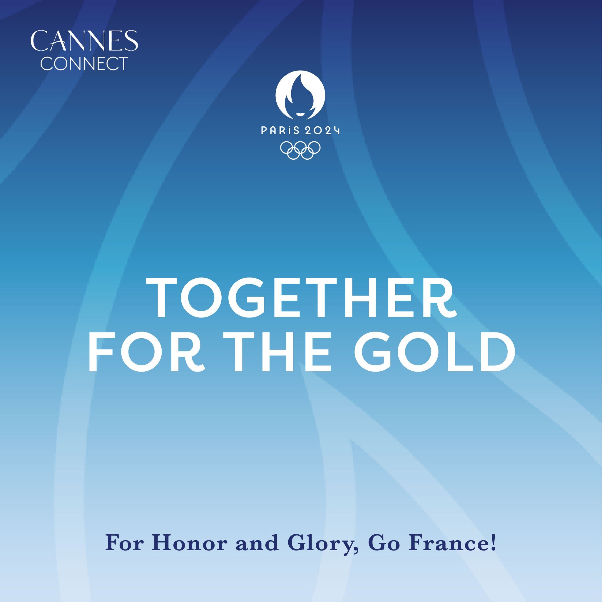 Allez les Bleus ! 🇫🇷💪

Au nom de Cannes Connect, nous sommes fiers de nos athl&egrave;tes tricolores qui portent haut nos couleurs aux Jeux Olympiques ! Votre d&eacute;termination et votre talent nous inspirent et nous unissent.
Ensemble, vibrons 
