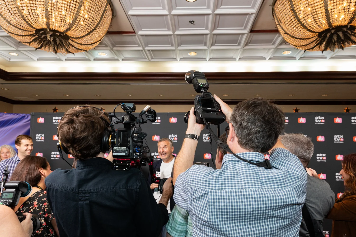 Panel and press photography at the ATX TV Festival