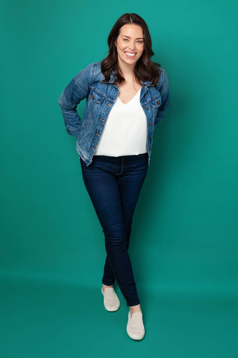 Full-length Austin actor portrait