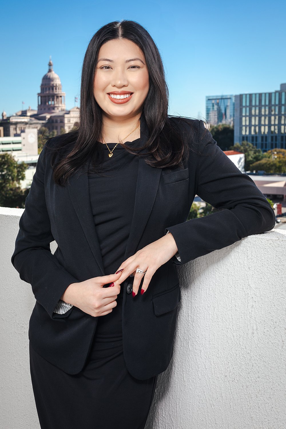 Environmental executive portrait in downtown Austin