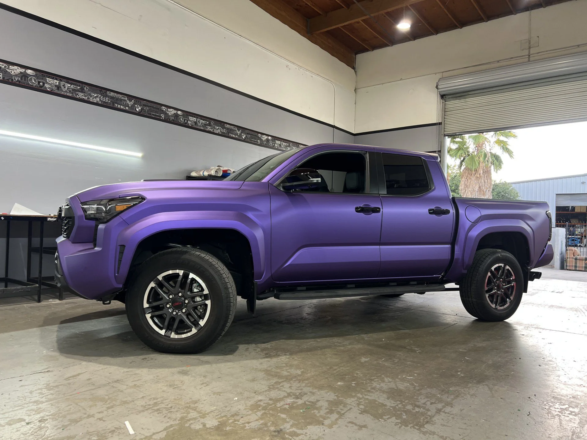 Matte Purple Vinyl Wrap