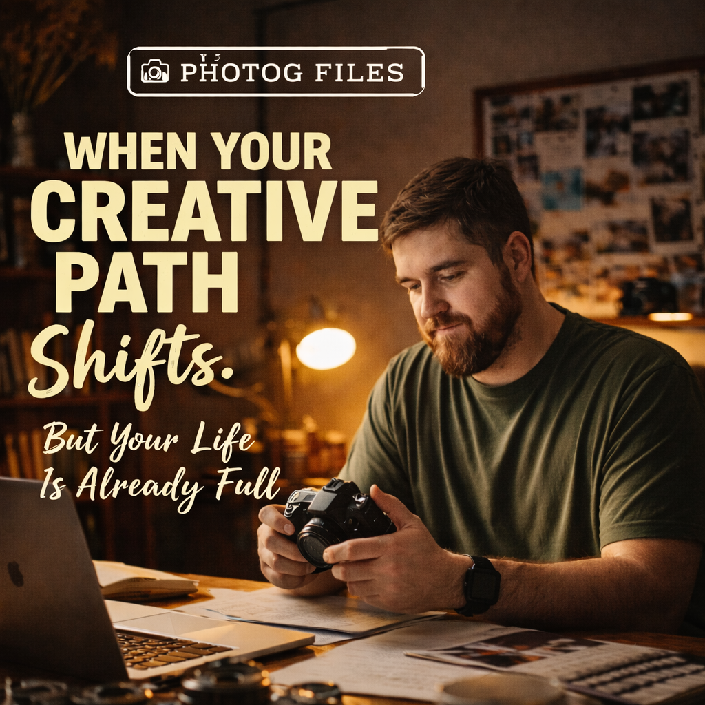 When Your Creative Path Shifts… But Your Life Is Already Full