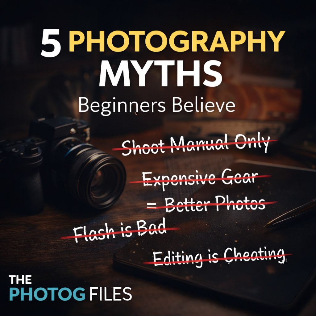 5 Photography Myths Beginners Believe