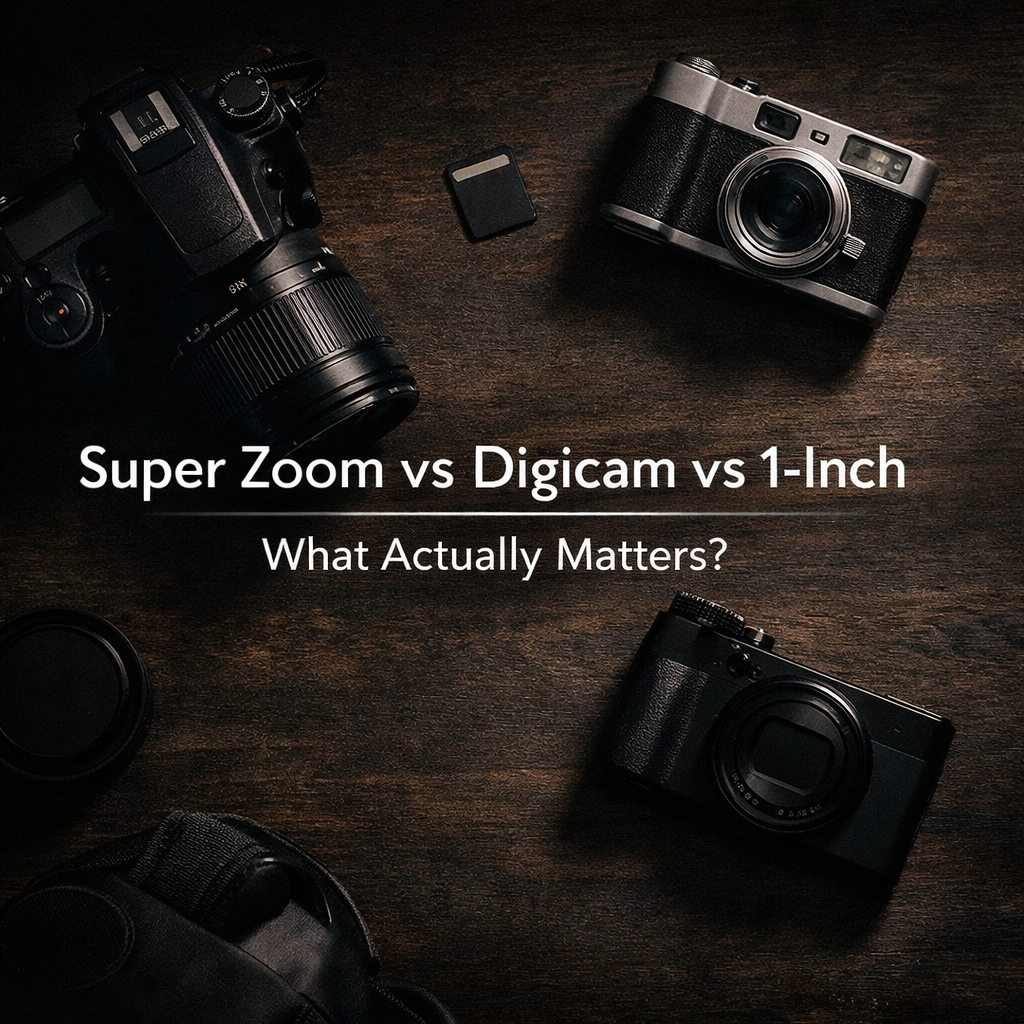 Super Zoom, Digicam, or 1-Inch — What Should You Really Shoot With?
