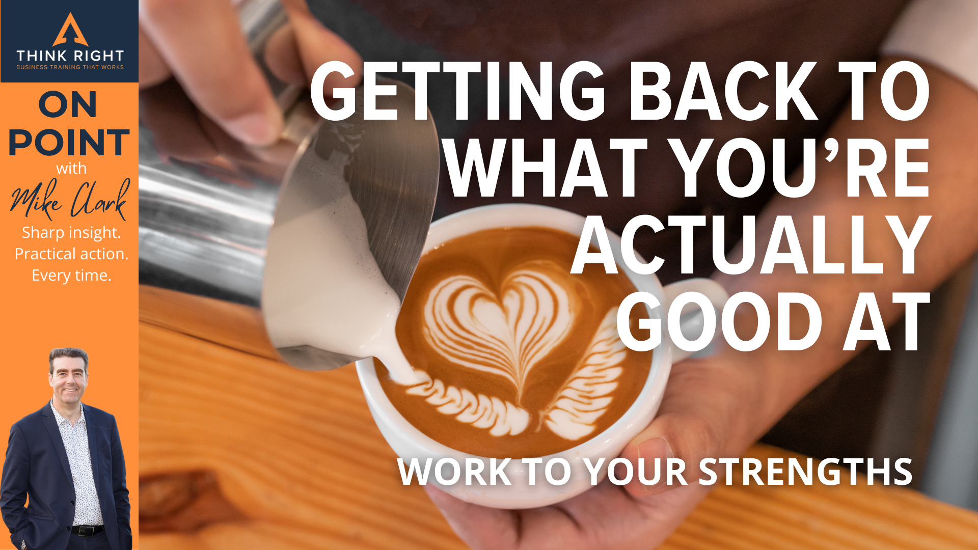 Getting Back to What You’re Actually Good At