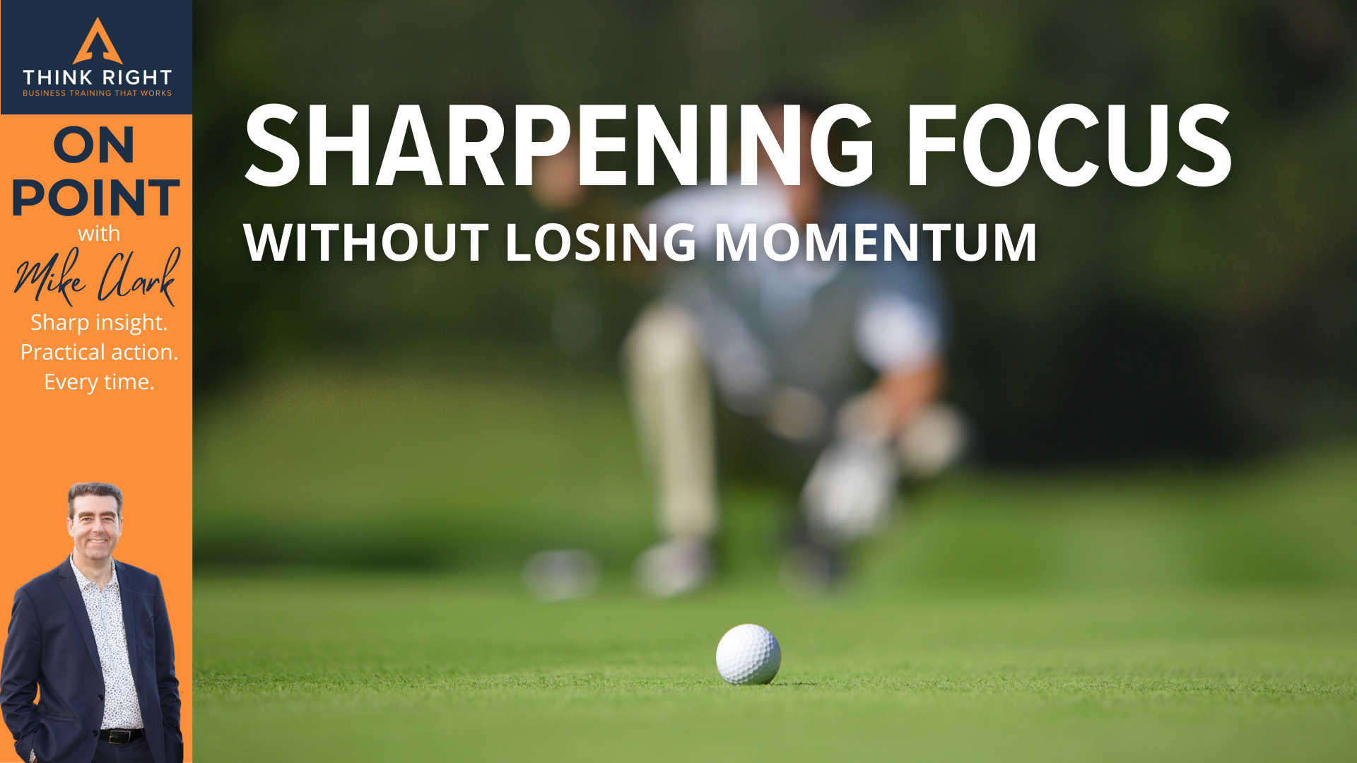 Sharpening Focus Without Losing Momentum