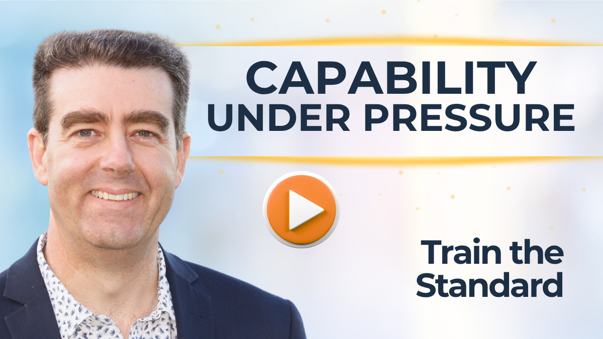 #516 Pressure Tests Training - Hold Standards Under Pressure