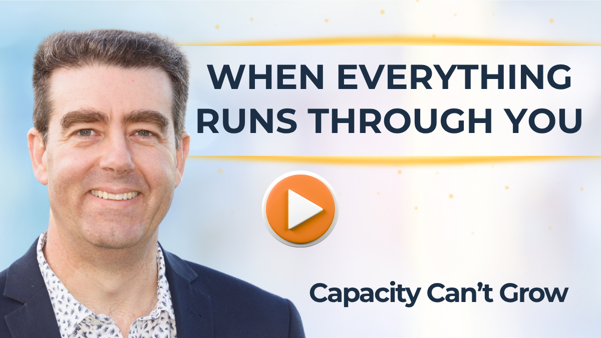 #519 When Leaders Become the Bottleneck - Build Capacity Through Delegation