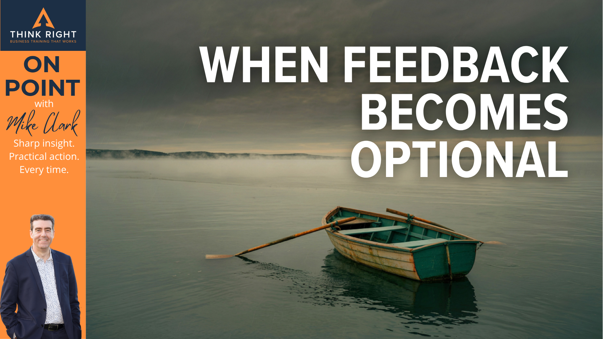 Mike Clark + When Feedback Becomes Optional