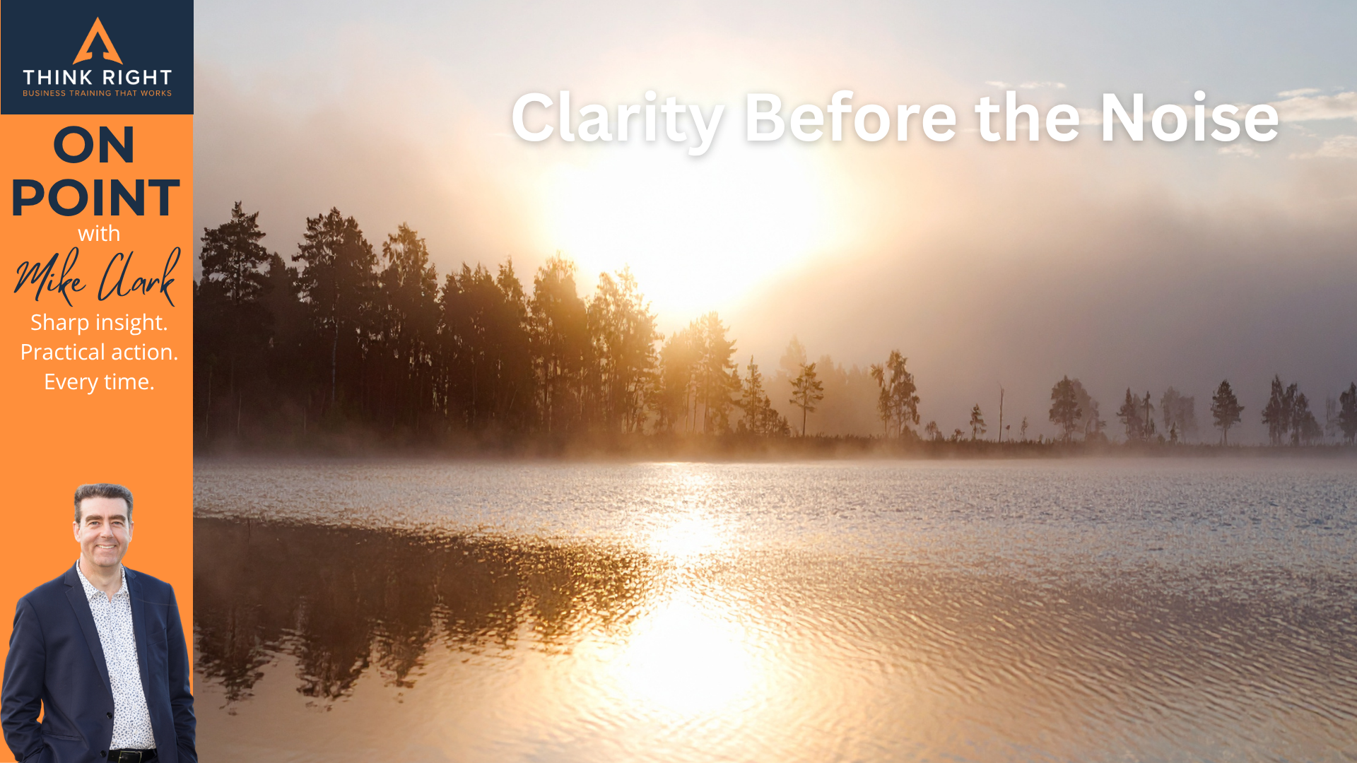 Mike Clark + Clarity Before The Noise