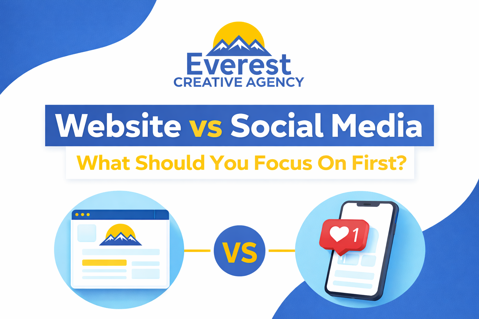 Website vs Social Media: What Should You Focus On First?