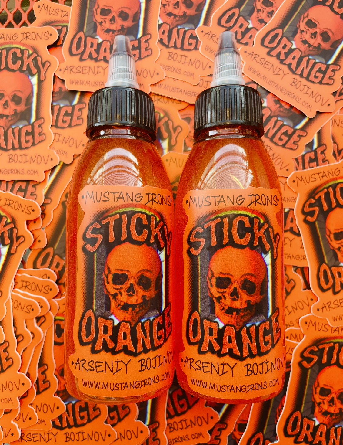 STICKY ORANGE - COLLAB with Arseniy Bojinov
