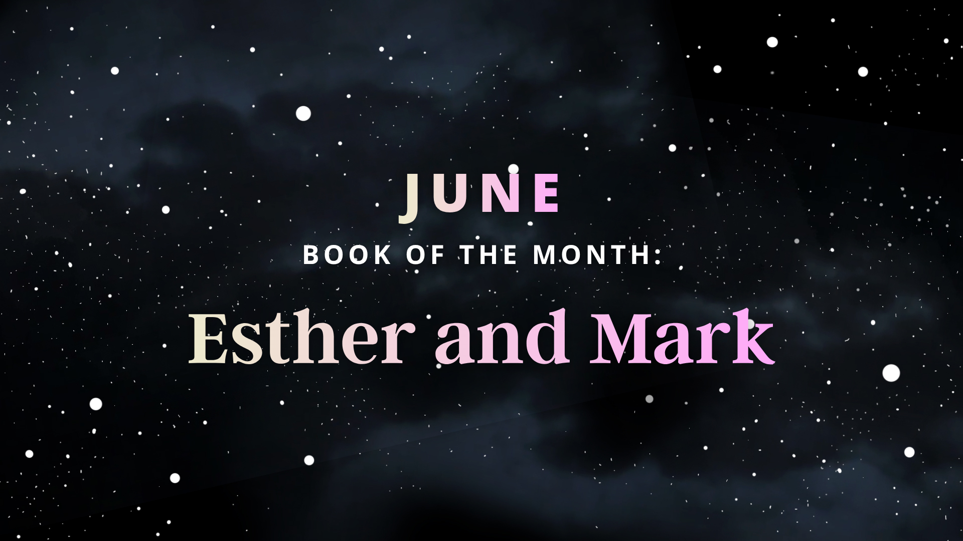 June - Books of the Month