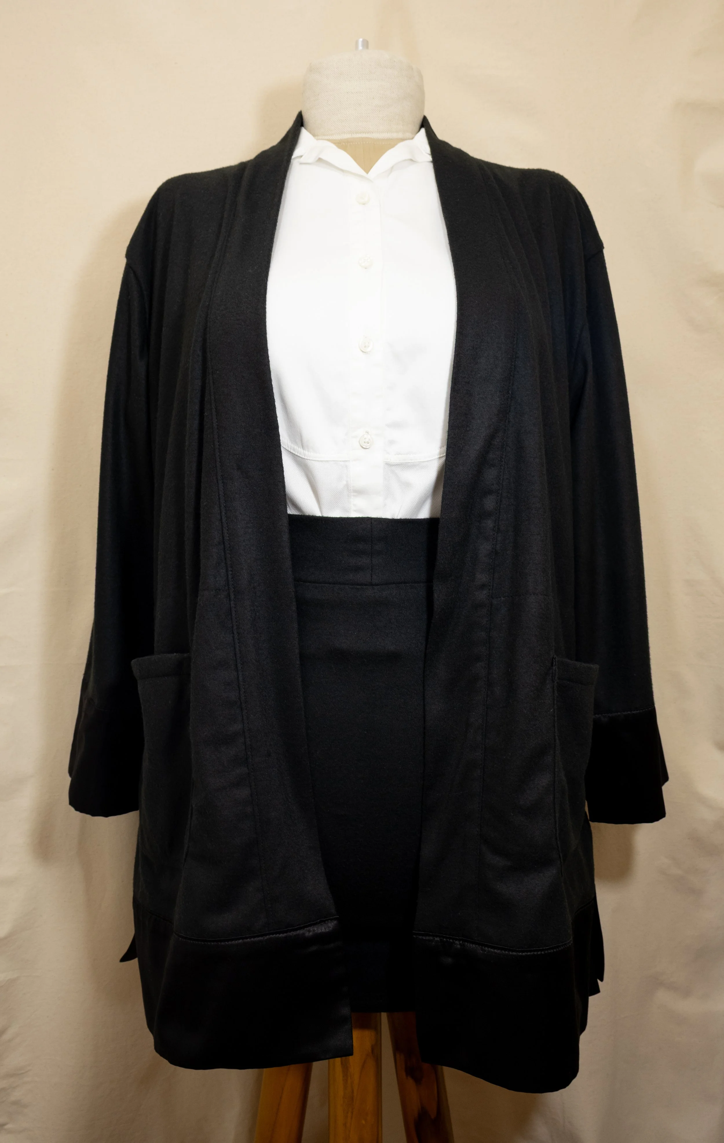 Citadel – Belted Wool Jersey Robe