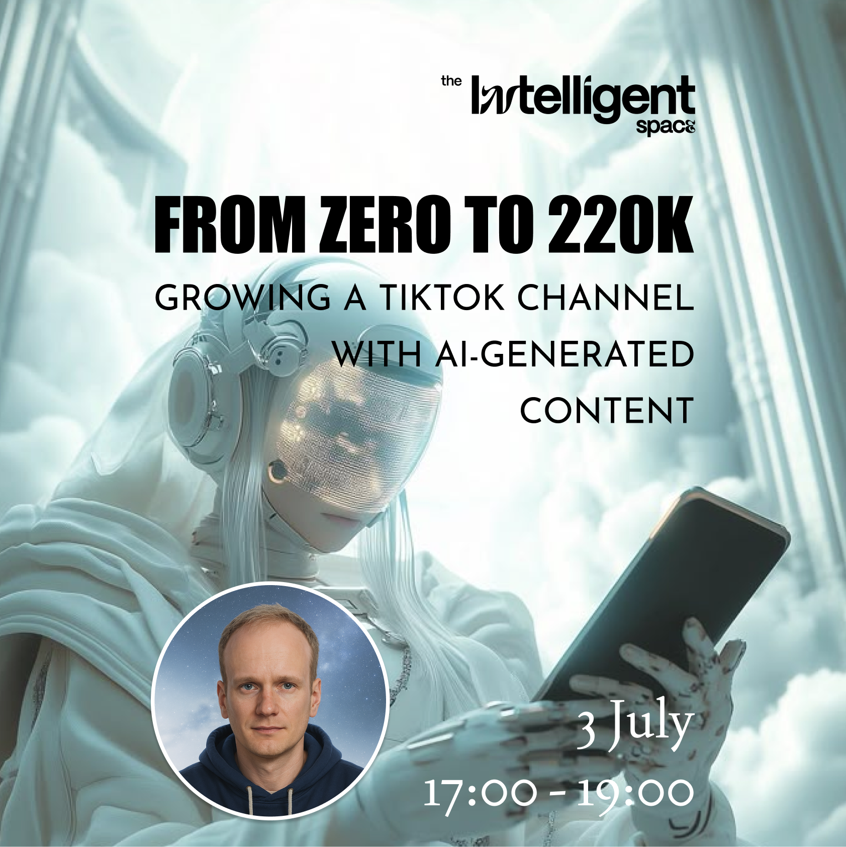 From Zero to 220K: Growing a TikTok Channel with AI-Generated Content (Online)