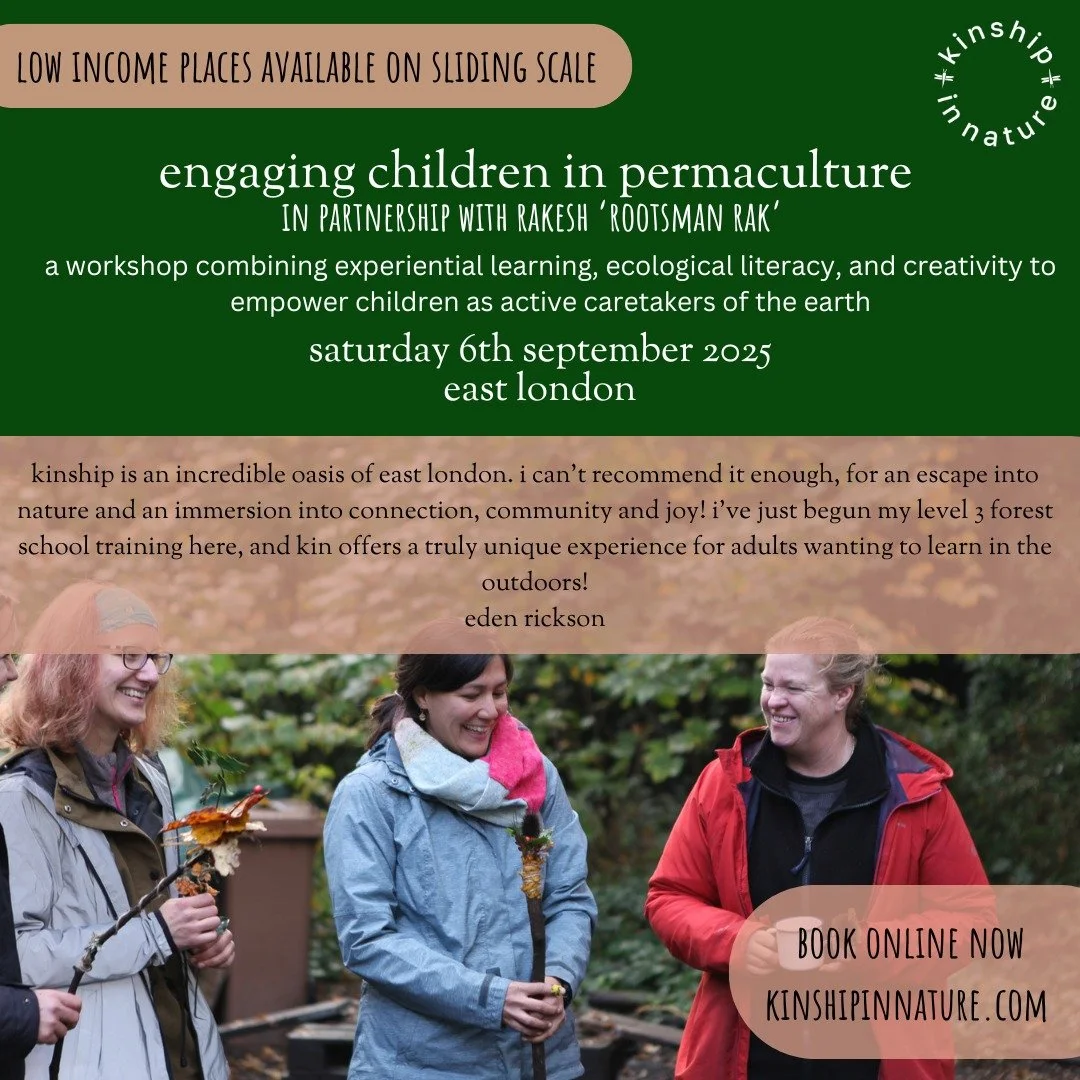 introduce young minds to sustainable earth-tending practices, fostering a deep connection to nature through hands-on learning and play

this is a prelude and part two (for those who did the first part earlier this year) to the longer *permaculture de