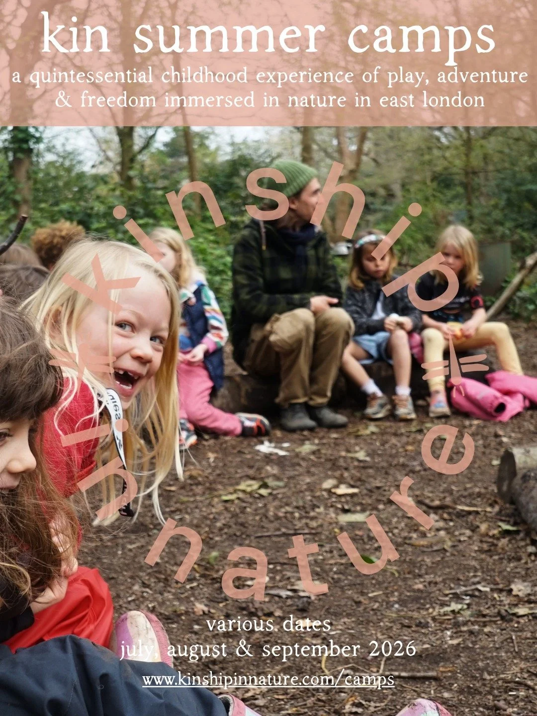 𝐬𝐮𝐦𝐦𝐞𝐫 𝐟𝐨𝐫𝐞𝐬𝐭 𝐜𝐚𝐦𝐩𝐬 𝟐𝟎𝟐𝟔

our forest camps are filling up quickly - we are over half full for most of the camps and some only have a few places remaining.

👉📧💥 enquiries &amp; to sign up: hello@kinshipinnature.com

ℹ️link to m