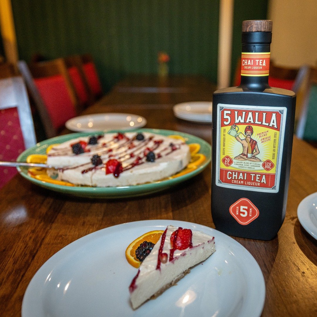Why stop at drinking it? 5 Walla belongs in your dessert too.

#Dessert #ChaiLiqueur #5Walla #Liqueur